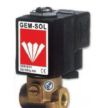 GEM-B-31电磁阀 1/4英寸接口与黄铜阀体的工业可靠性之选